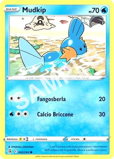 62/264 Mudkip - COLPO FUSIONE