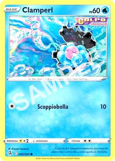 65/264 Clamperl - COLPO FUSIONE