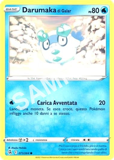 71/264 Darumaka di Galar - COLPO FUSIONE