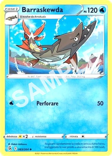 83/264 Barraskewda - COLPO FUSIONE