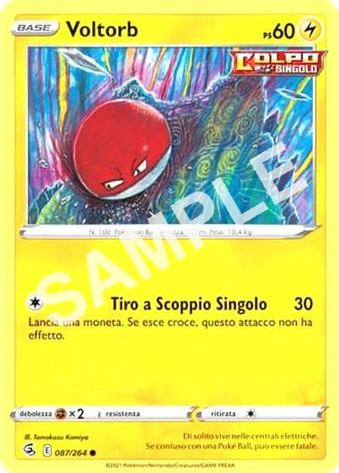 87/264 Voltorb - COLPO FUSIONE