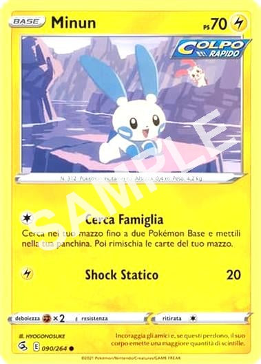 90/264 Minum - COLPO FUSIONE