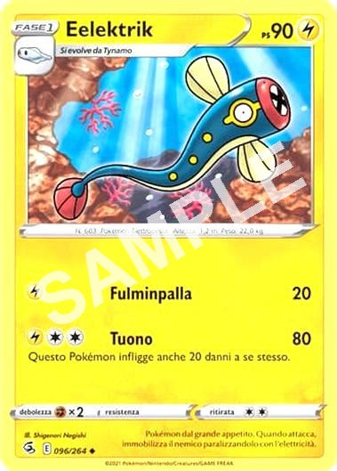 96/264 Eelektrik - COLPO FUSIONE