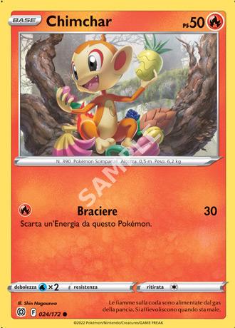 24. Chimchar - ASTRI LUCENTI