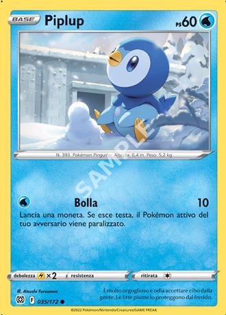 35. Piplup - ASTRI LUCENTI