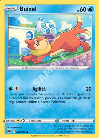 38. Buizel - ASTRI LUCENTI