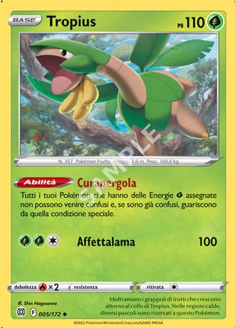 5. Tropius - ASTRI LUCENTI