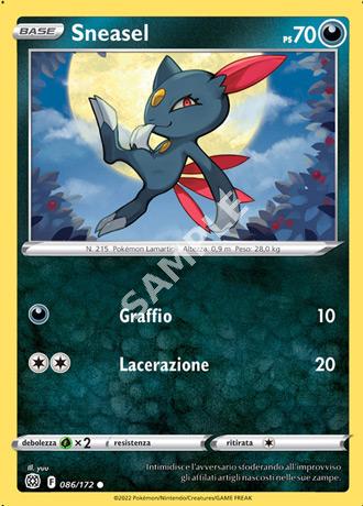 86. Sneasel - ASTRI LUCENTI