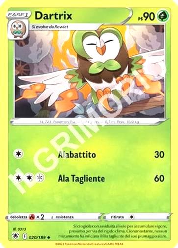 20/189 Dartrix - LUCENTEZZA SIDERALE