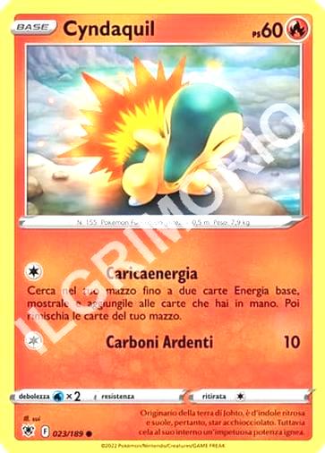 23/189 Cyndaquill - LUCENTEZZA SIDERALE