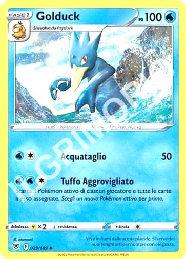 29/189 Golduck - LUCENTEZZA SIDERALE