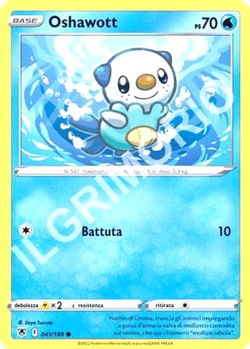 41/189 Oshawott - LUCENTEZZA SIDERALE