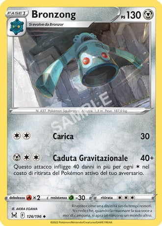 126/196 Bronzong - ORIGINE PERDUTA