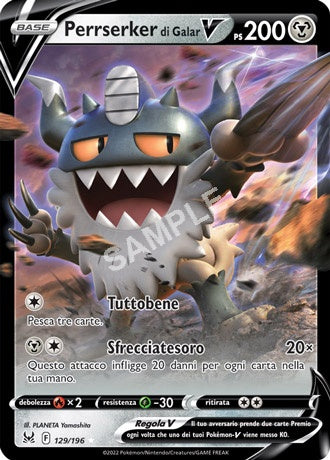 129/196 Perrserker di Galar V - ORIGINE PERDUTA