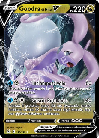 135/196 Goodra di Hisui V - ORIGINE PERDUTA