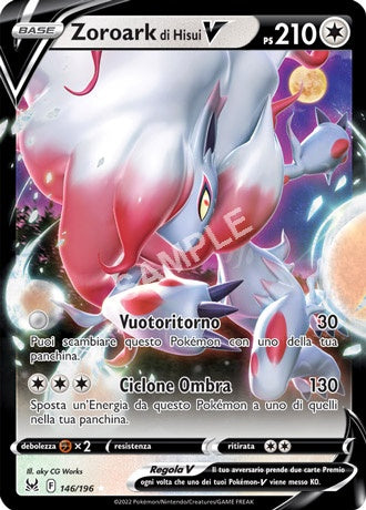 146/196 Zoroark di Hisui V - ORIGINE PERDUTA