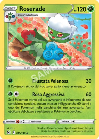 15/196 Roserade - ORIGINE PERDUTA