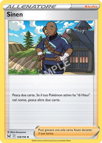 158/196 Sinen - ORIGINE PERDUTA