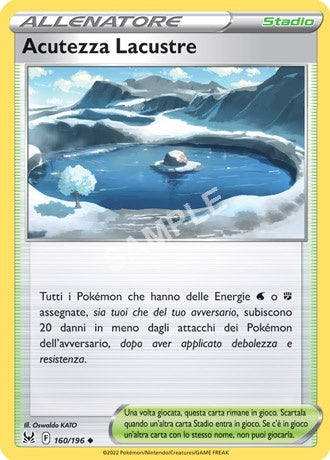 160/196 Acutezza Lacustre - ORIGINE PERDUTA