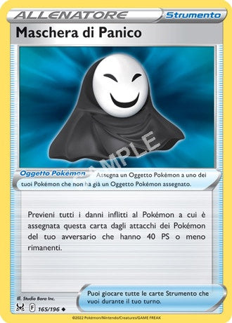 165/196 Maschera di Panico - ORIGINE PERDUTA