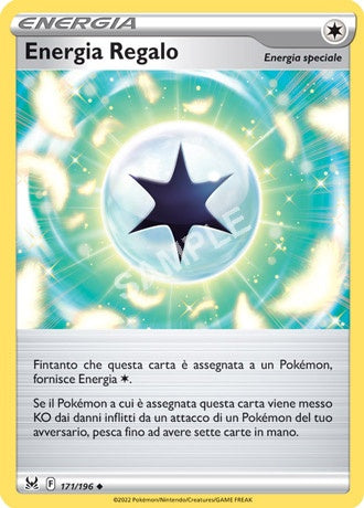 171/196 Energia Regalo - ORIGINE PERDUTA