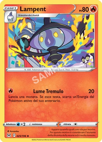 25/196 Lampent - ORIGINE PERDUTA