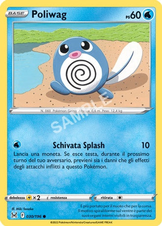 30/196 Poliwag - ORIGINE PERDUTA