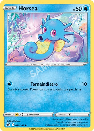35/196 Horsea - ORIGINE PERDUTA