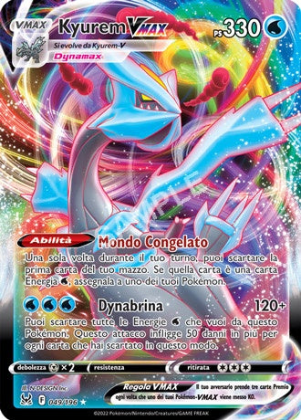 49/196 Kyurem V MAX - ORIGINE PERDUTA