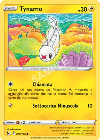 59/196 Tynamo - ORIGINE PERDUTA