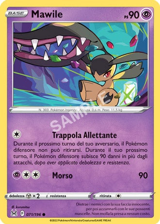 71/196 Mawile - ORIGINE PERDUTA