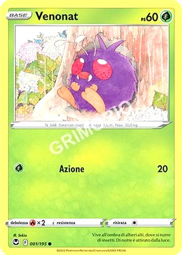1/195 Venonat - TEMPESTA ARGENTATA