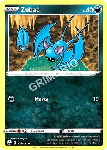 103/195 Zubat - TEMPESTA ARGENTATA