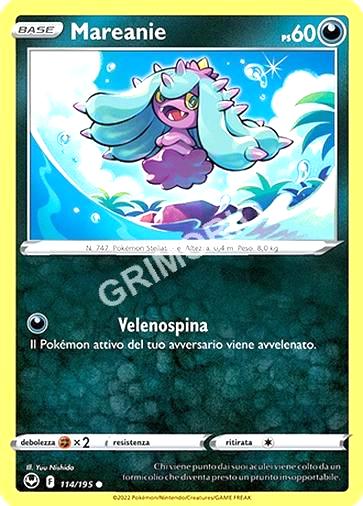 114/195 Mareanie - TEMPESTA ARGENTATA