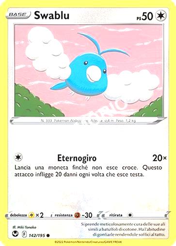 142/195 Swablu - TEMPESTA ARGENTATA