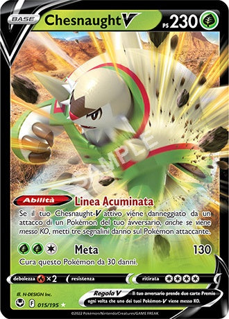 15/195 Chesnaught V - TEMPESTA ARGENTATA