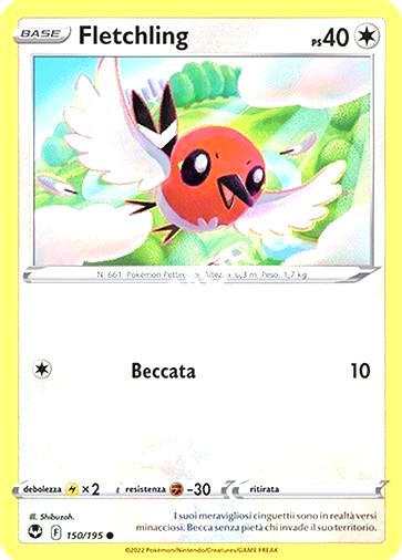 150/195 Fletchling - TEMPESTA ARGENTATA