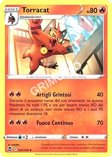 31/195 Torracat - TEMPESTA ARGENTATA