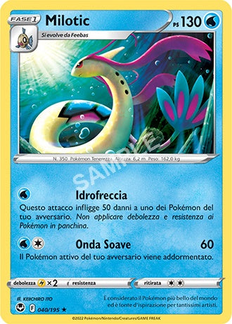 40/195 Milotic - TEMPESTA ARGENTATA