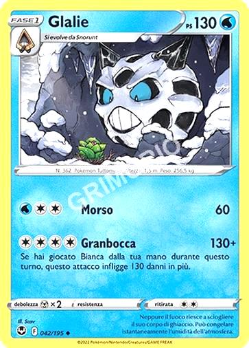 42/195 Glalie - TEMPESTA ARGENTATA