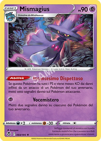 64/195 Mismagius - TEMPESTA ARGENTATA