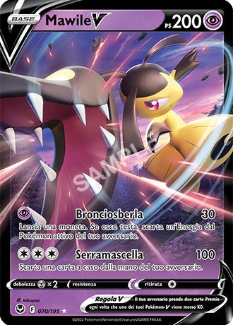 70/195 Mawile V - TEMPESTA ARGENTATA