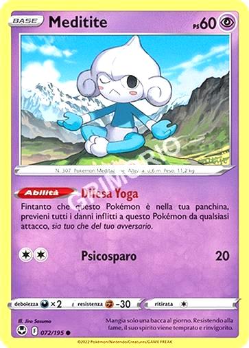 72/195 Meditite - TEMPESTA ARGENTATA