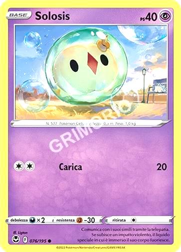 76/195 Solosis - TEMPESTA ARGENTATA