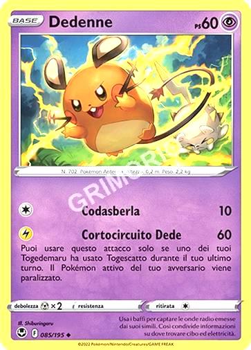 85/195 Dedenne - TEMPESTA ARGENTATA
