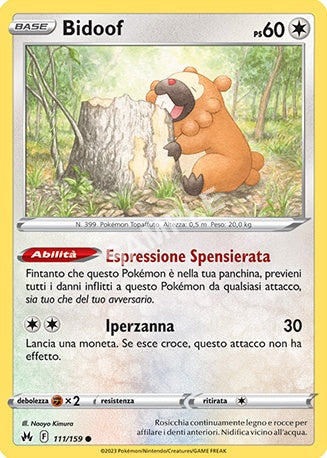 111/159 Bidoof - ZENIT REGALE