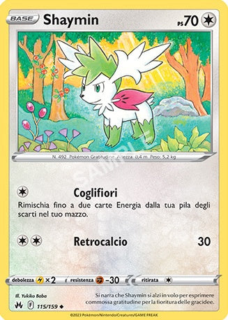 115/159 Shaymin - ZENIT REGALE