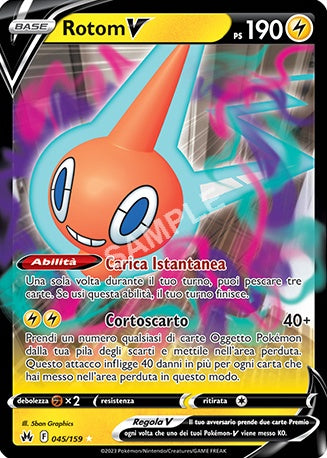 45/159 Rotom V - ZENIT REGALE