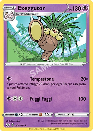 58/159 Exeggutor - ZENIT REGALE