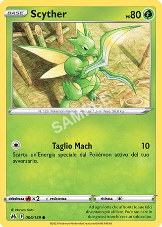 6/159 Scyther - ZENIT REGALE